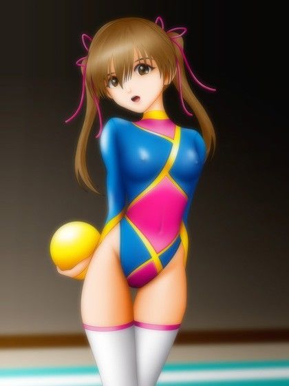 新体操レオタード少女 自慰編 サンプル1ページ目