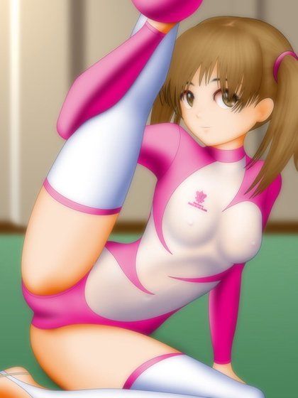 新体操レオタード 自慰にふける放課後 サンプル2ページ目