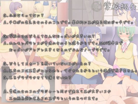 ふたなりっ娘専門学校 〜タマあり？タマなし？仲良し修学旅行〜 サンプル2ページ目