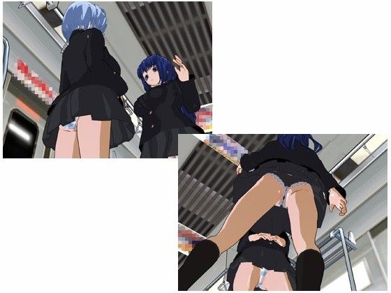 女子校生 電車盗撮＋プール赤外線盗撮2 サンプル1ページ目
