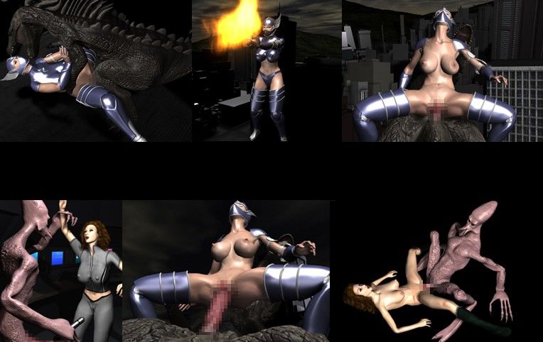 Giant Heroine Blue Jenner サンプル3ページ目