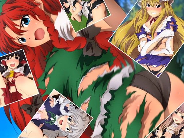 東方ダメージCG集2 サンプル1ページ目