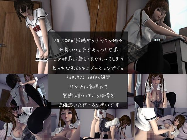 姉弟のカンケイ サンプル1ページ目