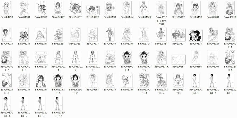 画紋工房BlogCGまとめvol.13 サンプル1ページ目