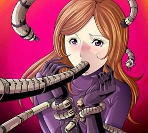 機械姦！ぴっちりラバー娘 サンプル1ページ目