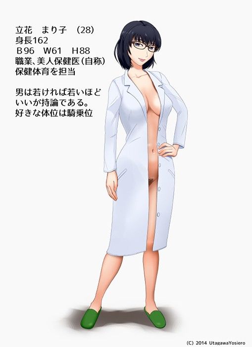 童貞喰い大好き保険医まり子先生の性交体験実習 サンプル1ページ目
