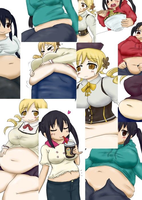 あずにゃんマミさん肥満化CG集 サンプル2ページ目