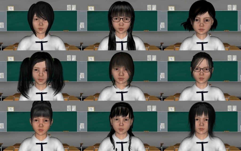 豚雄の催●教室（追加アニメーション） サンプル1ページ目