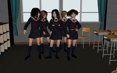 THE いじめ （inアニメーション） サンプル1ページ目