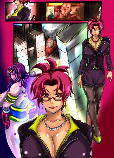 クイーン・オブ・ジャスティス サンプル2ページ目
