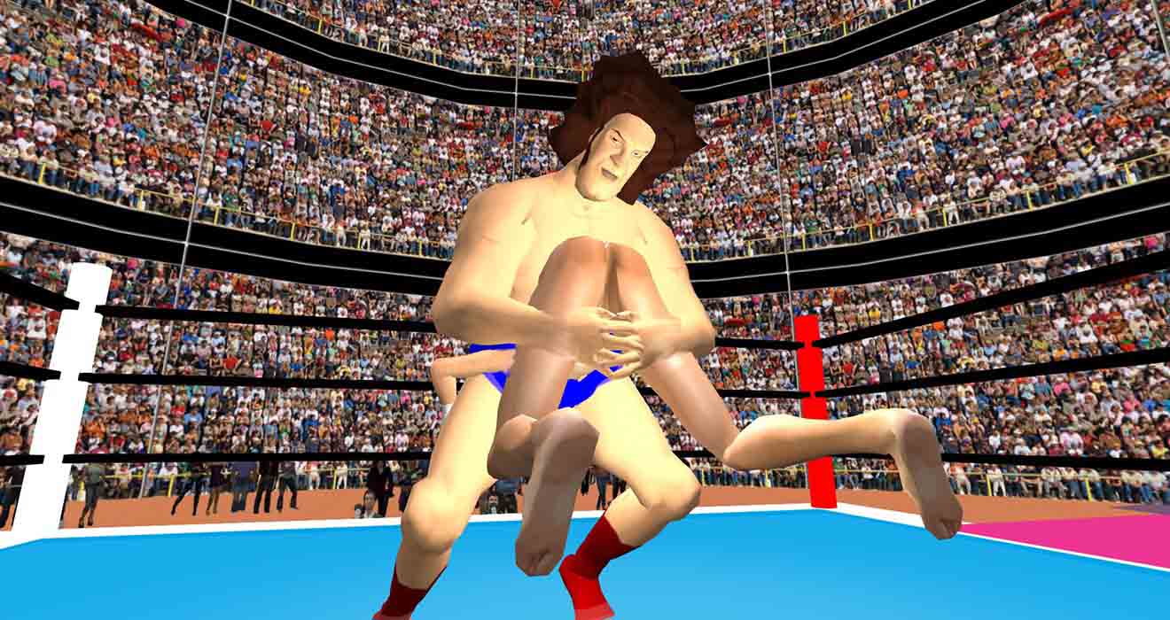 ウルトラナナ対プロレス界一の巨漢レスラー サンプル1ページ目