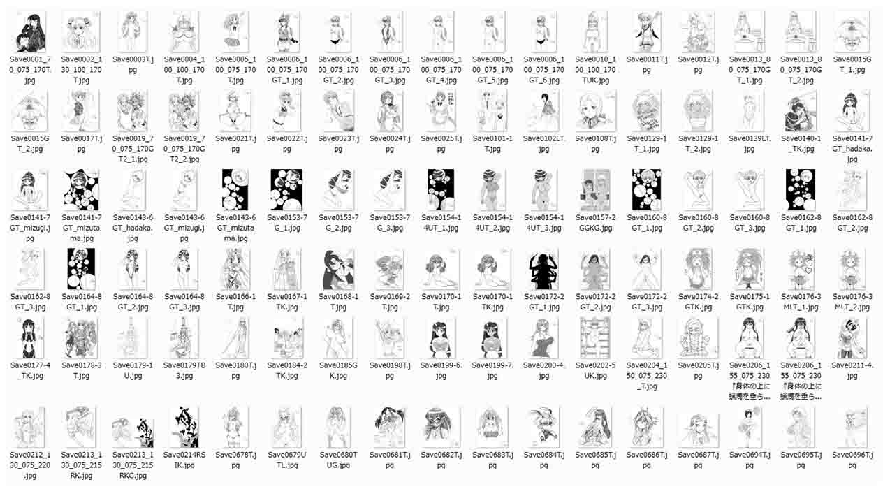 画紋工房BlogCGまとめvol.14 サンプル1ページ目