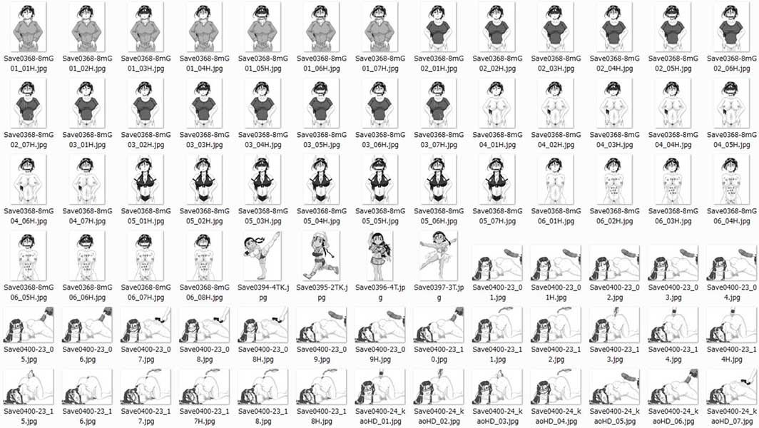 画紋工房BlogCGまとめvol.16 サンプル1ページ目