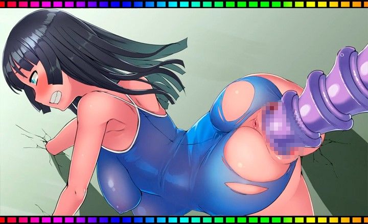 少女拡張 chap.3 手足が壁に埋まって動けない少女の運命 サンプル1ページ目