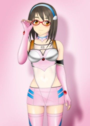 メガネアイドルイラスト集 Vol.1 サンプル2ページ目