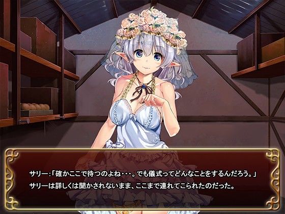 初夜権の残る村で純粋エルフが肉便器になるまで サンプル1ページ目