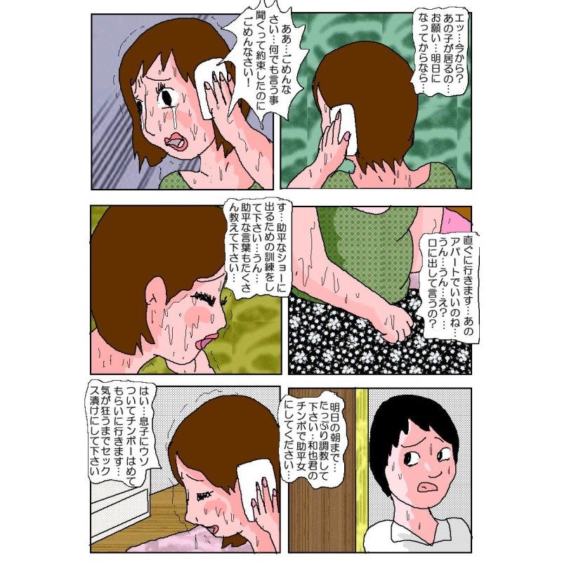 お母さんの秘密2 暴かれた痴態 サンプル1ページ目