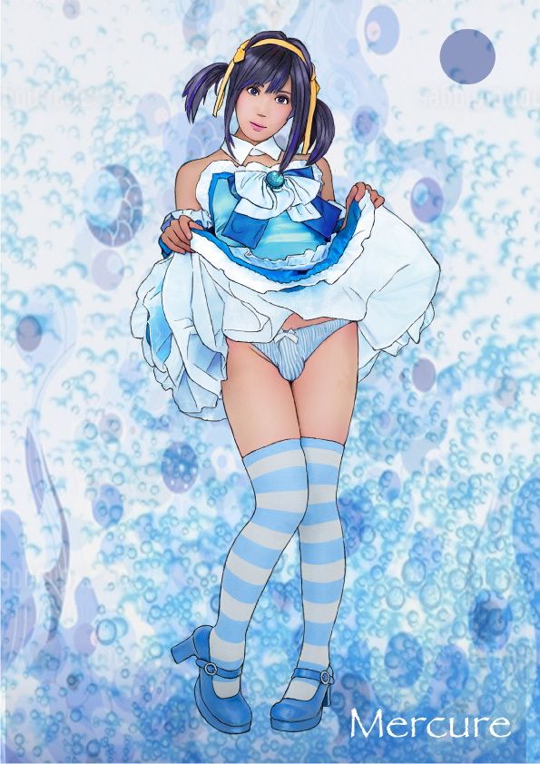 男の娘コスプレイラスト集 サンプル1ページ目