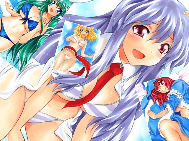 tegaki illust ファンアート東方編5 サンプル2ページ目
