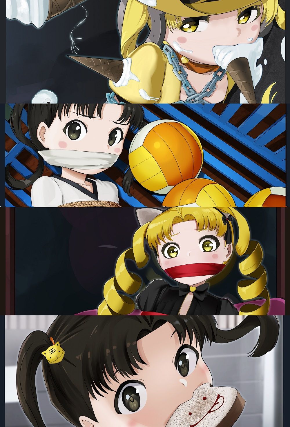 魔法少女ウェスタンガールズ プレミアムイラスト集 サンプル3ページ目