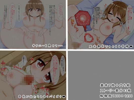 エッチな資料になってくれる女の子の話 サンプル2ページ目