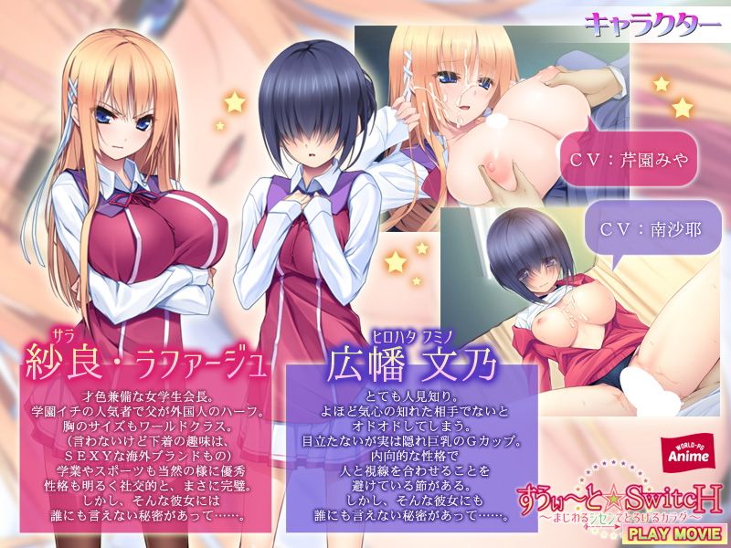すうぃ〜と☆SwitcH〜まじわるシセンでとろけるカラダ〜 PLAY MOVIE サンプル1ページ目