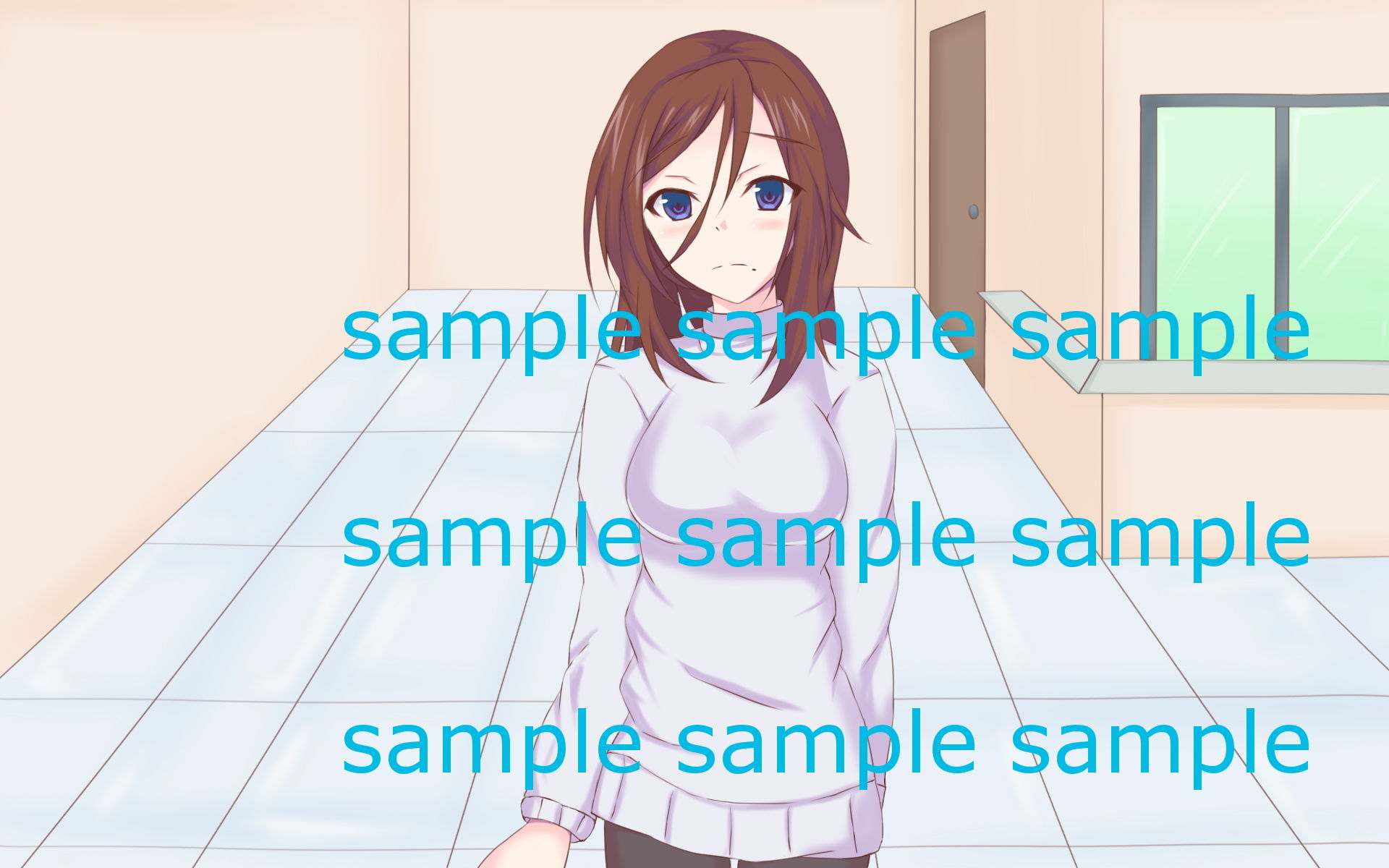 お隣さんの美人人妻を好き放題調教したお話 サンプル1ページ目