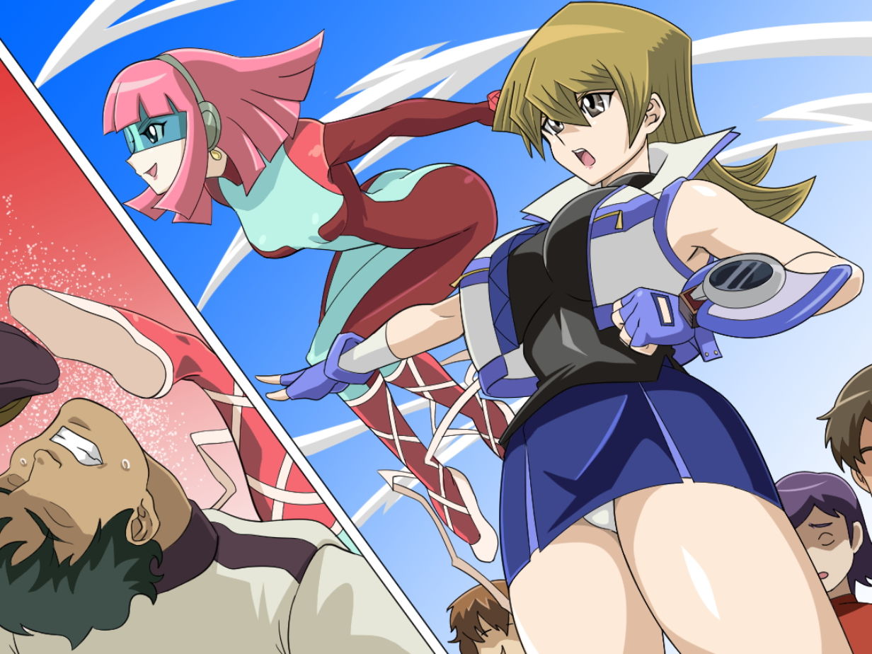 DUELで笑顔を・・・ サンプル1ページ目
