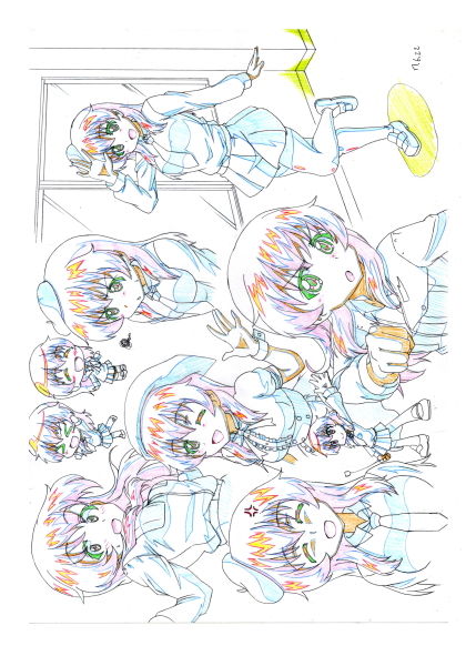 ガルパンお絵かきまとめ サンプル1ページ目