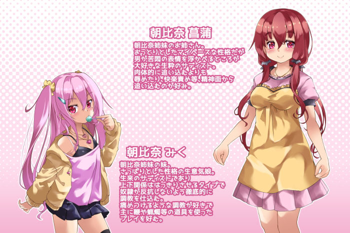 さどしす サンプル1ページ目