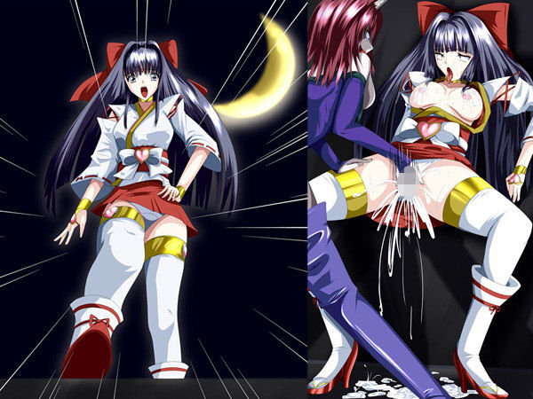 正義のヒロイン 聖巫女 天音 サンプル7ページ目