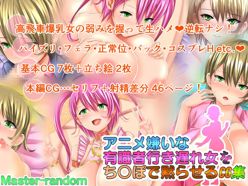 アニメ嫌いな有識者行き遅れ女をち〇ぽで黙らせるCG集 サンプル2ページ目