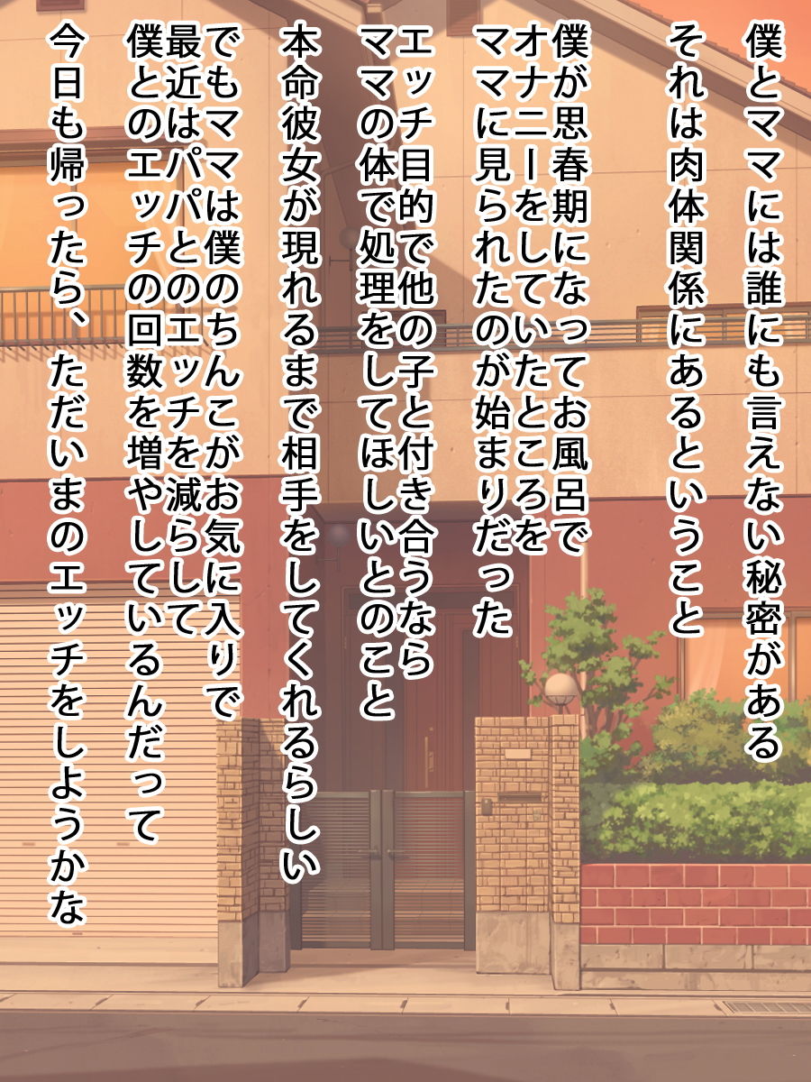 ママと近親相姦（人気同人2作セット） サンプル2ページ目