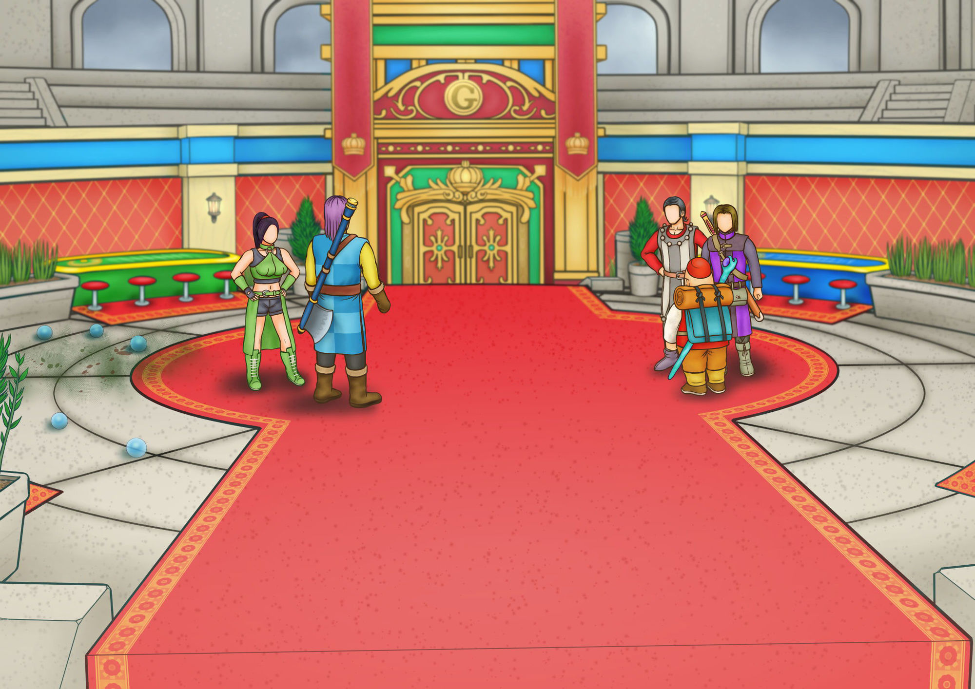 将軍の妄想・闘姫の秘密 サンプル2ページ目