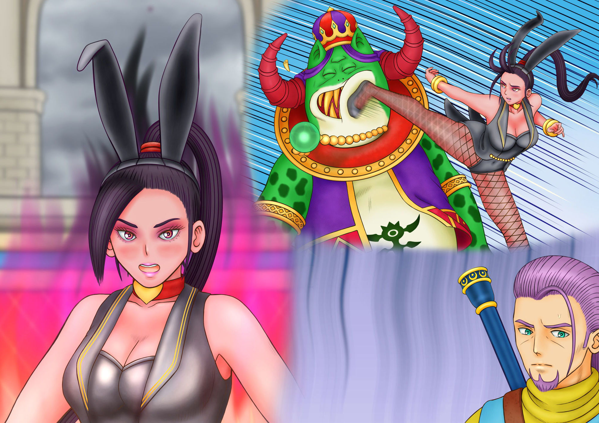 将軍の妄想・闘姫の秘密 サンプル4ページ目
