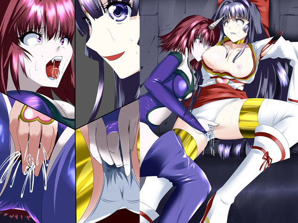 正義のヒロイン 聖巫女 天音2 サンプル4ページ目