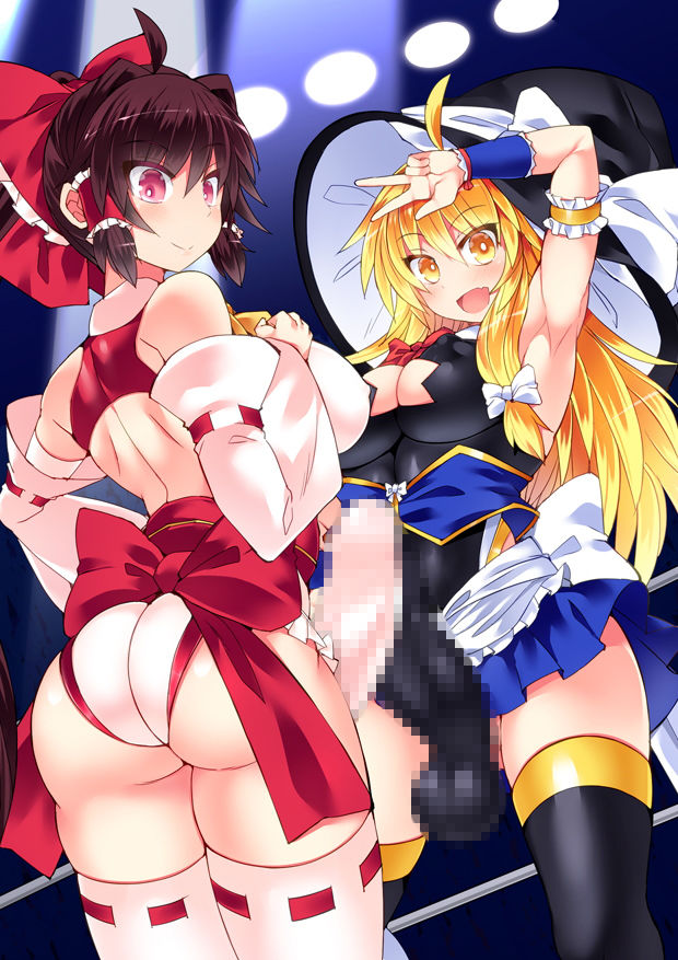 幻想郷フタナリチ○ポレスリング番外編CG GFCW EXHIBITION 3 THE ANIMATION サンプル1ページ目