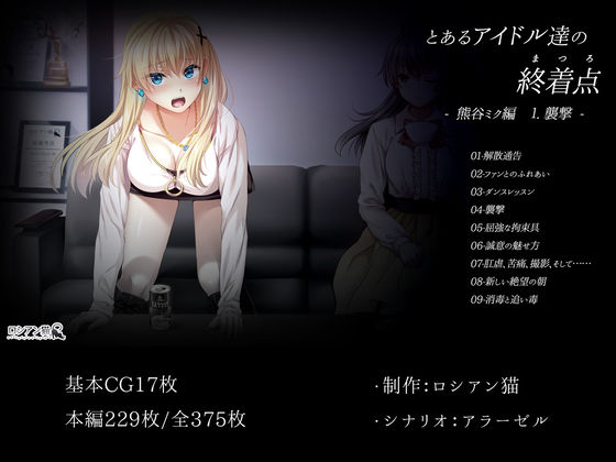 とあるアイドル達の終着点（まつろ） -熊谷ミク編 1.襲撃- サンプル6ページ目
