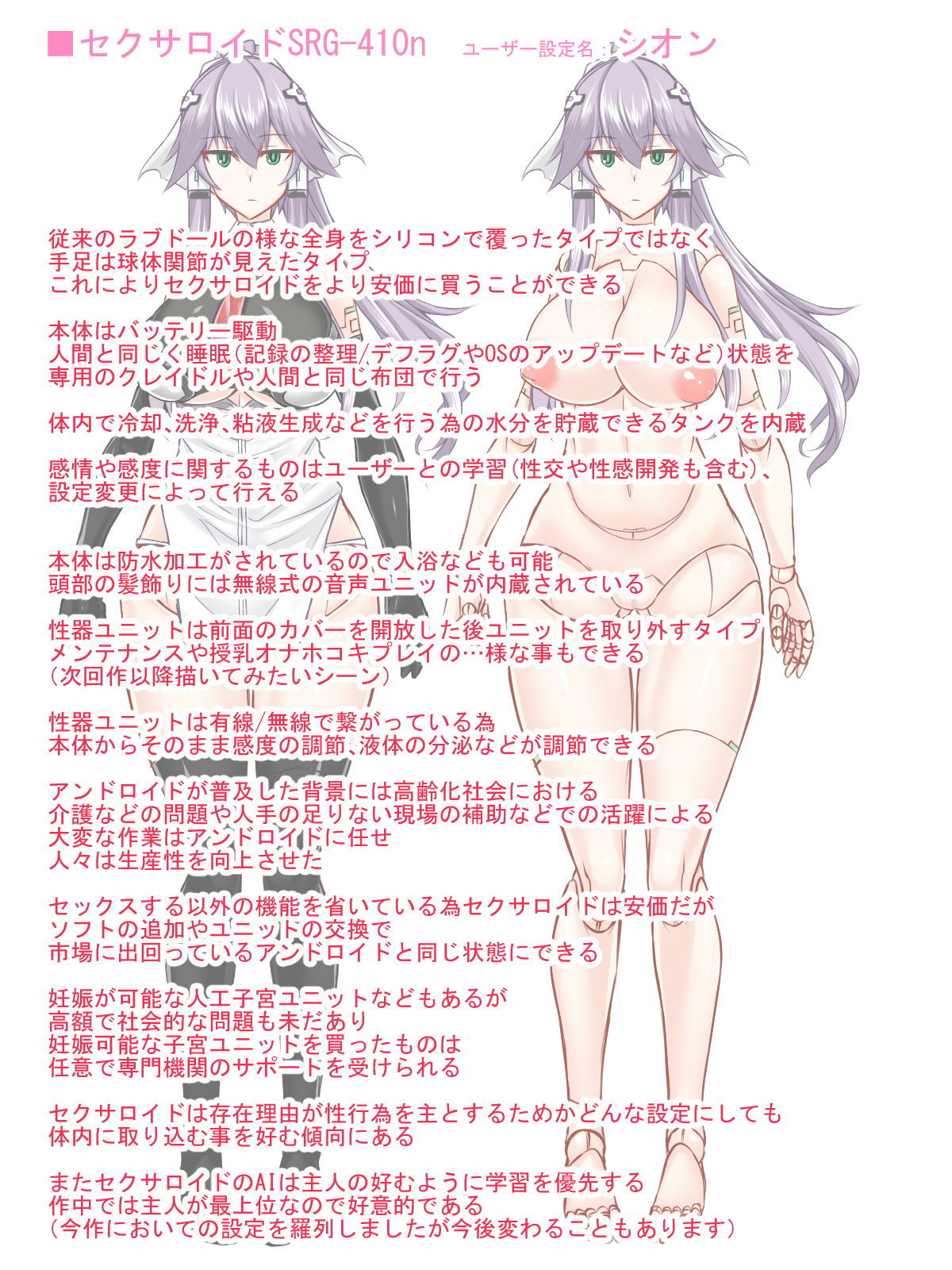 セクサロイドの居る性活 セクサロイドお迎え編 サンプル10ページ目