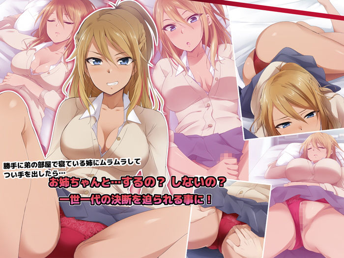 お姉ちゃんのギャルまんこに種付けしたい サンプル1ページ目