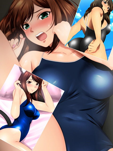 スクミズ的カノジョSP スク水クイコミ直し＋プールと女子とスクール水着 サンプル3ページ目