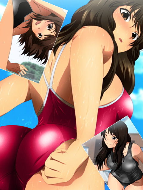 スクミズ的カノジョSP スク水クイコミ直し＋プールと女子とスクール水着 サンプル8ページ目