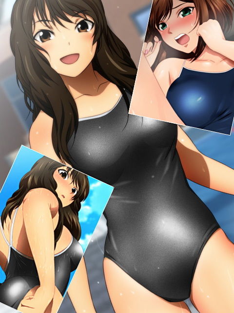 スクミズ的カノジョSP スク水クイコミ直し＋プールと女子とスクール水着 サンプル9ページ目