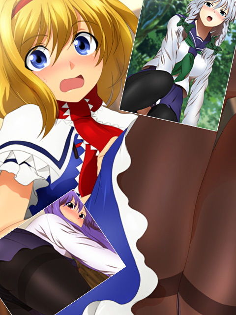東方黒タイツ＋東方セーラー服with黒タイツSPECIAL サンプル6ページ目
