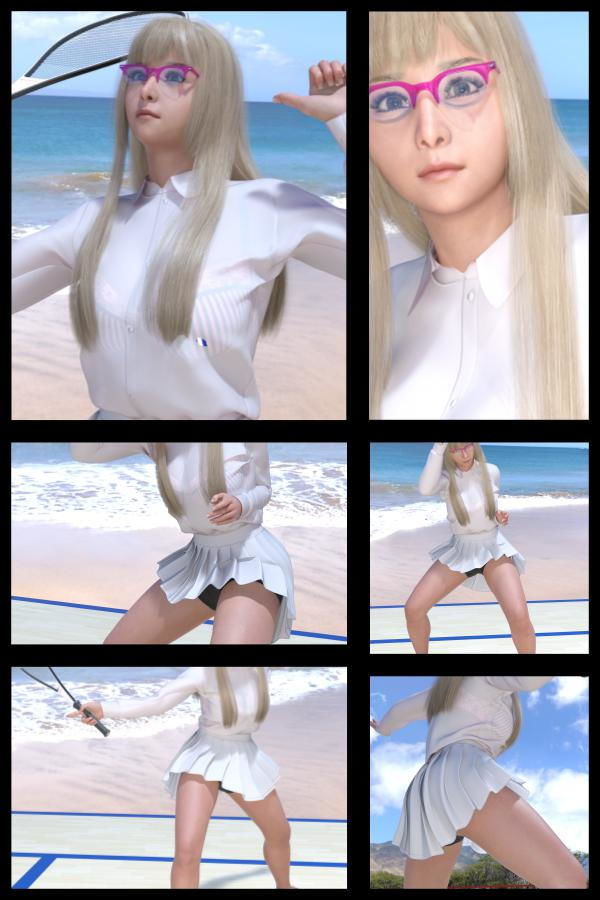 ♪『理想の彼女を3DCGで作ります』から生まれたバーチャルアイドル「Jerena Yang（ヘレーナ・ヤング）」の7th写真集:Femme fatale 7（ファム・ファタール7:運命の女性） サンプル3ページ目