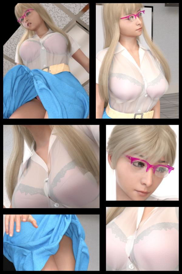 ♪『理想の彼女を3DCGで作ります』から生まれたバーチャルアイドル「Jerena Yang（ヘレーナ・ヤング）」の8th写真集:Femme fatale 8（ファム・ファタール8:運命の女性） サンプル1ページ目