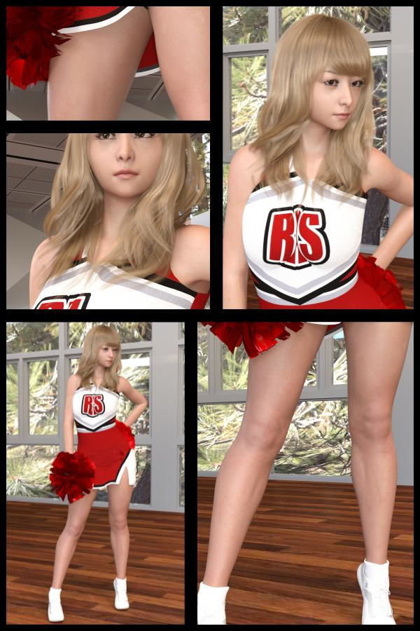 ♪♪『理想の彼女を3DCGで作ります』から生まれたバーチャルアイドル「Jerena Yang（ヘレーナ・ヤング）」の写真集10冊セット:Femme fatale 1〜10（ファム・ファタール:運命の女性） サンプル6ページ目