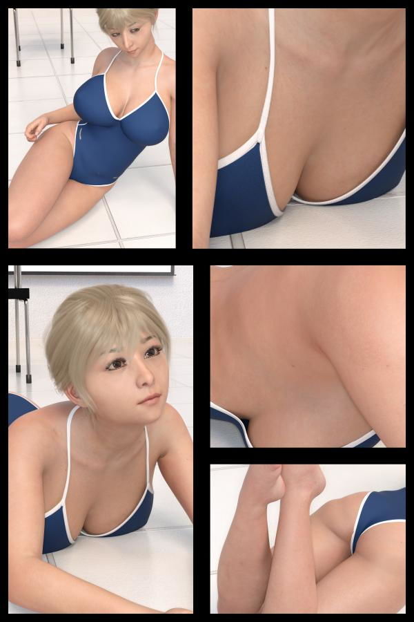 ♪♪『理想の彼女を3DCGで作ります』から生まれたバーチャルアイドル「Jerena Yang（ヘレーナ・ヤング）」の写真集10冊セット:Femme fatale 1〜10（ファム・ファタール:運命の女性） サンプル10ページ目