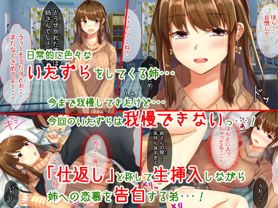 いたずら好きだけど押しに弱い姉の話 サンプル1ページ目