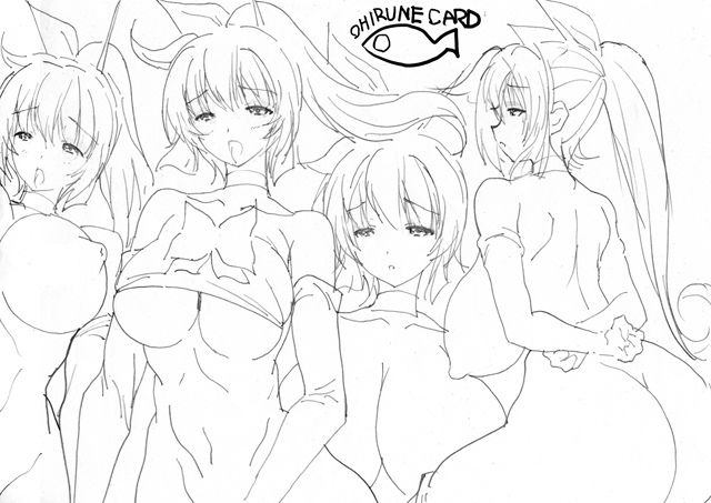 姫怪盗機械姦拷問調教未使用原画集 サンプル2ページ目